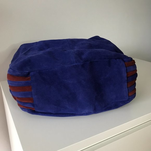 Alberta DiCanio Blue Leather Handbag - Picture 6 of 8